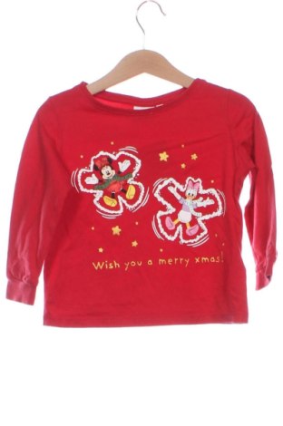 Kinder Shirt Disney, Größe 2-3y/ 98-104 cm, Farbe Rot, Preis 5,60 €