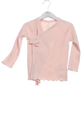 Kinder Strickjacke H&M, Größe 12-18m/ 80-86 cm, Farbe Rosa, Preis 14,00 €