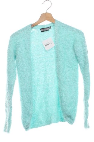 Kinder Strickjacke Unbranded, Größe 11-12y/ 152-158 cm, Farbe Grün, Preis € 9,00