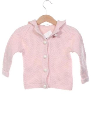 Kinder Strickjacke Unbranded, Größe 6-9m/ 68-74 cm, Farbe Rosa, Preis 8,63 €