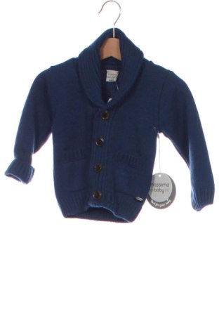 Kinder Strickjacke Unbranded, Größe 9-12m/ 74-80 cm, Farbe Blau, Preis 14,00 €