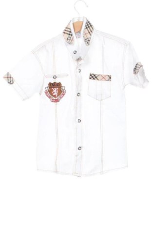 Kinderhemd Unbranded, Größe 6-7y/ 122-128 cm, Farbe Ecru, Preis 6,00 €