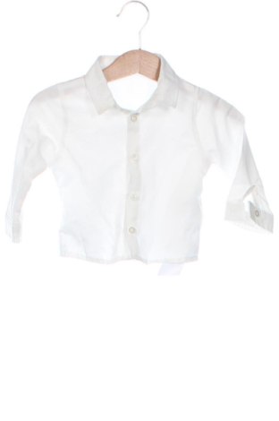 Kinderhemd Unbranded, Größe 9-12m/ 74-80 cm, Farbe Weiß, Preis 6,00 €