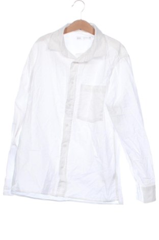 Kinderhemd Zara, Größe 10-11y/ 146-152 cm, Farbe Weiß, Preis 7,09 €