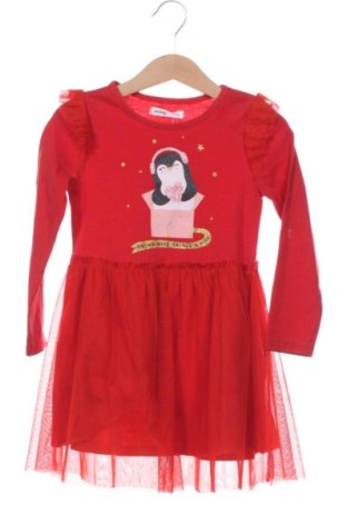 Kinderkleid Sinsay, Größe 18-24m/ 86-98 cm, Farbe Rot, Preis 12,00 €