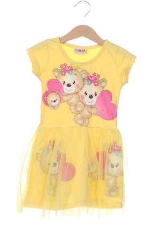 Kinderkleid Unbranded, Größe 2-3y/ 98-104 cm, Farbe Gelb, Preis 12,00 €