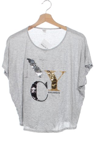 Kinder T-Shirt H&M, Größe 14-15y/ 168-170 cm, Farbe Grau, Preis € 4,99