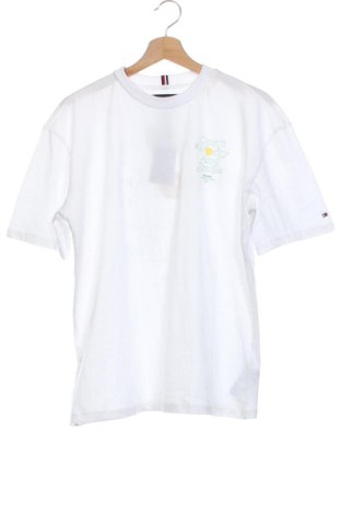 Dziecięcy T-shirt Tommy Hilfiger, Rozmiar 15-18y/ 170-176 cm, Kolor Biały, Cena 150,99 zł, #135791301