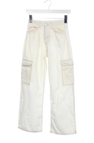 Kinderjeans H&M, Größe 13-14y/ 164-168 cm, Farbe Ecru, Preis 16,00 €