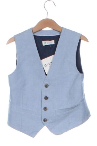 Детски елек H&M, Размер 6-7y/ 122-128 см, Цвят Син, Цена 10,74 €