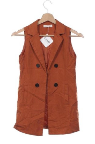 Детски елек SHEIN, Размер 7-8y/ 128-134 см, Цвят Оранжев, Цена 11,24 €