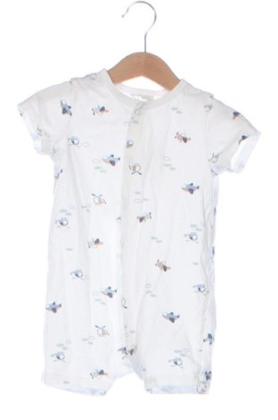 Kinder Overall H&M, Größe 9-12m/ 74-80 cm, Farbe Weiß, Preis 16,00 €