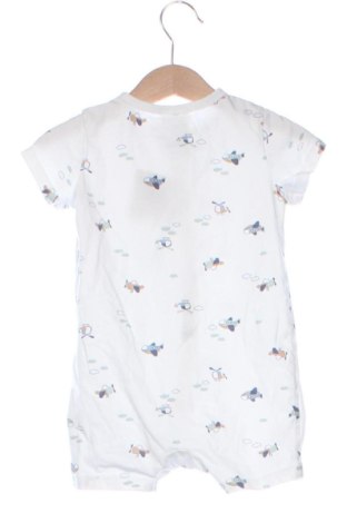 Kinder Overall H&M, Größe 9-12m/ 74-80 cm, Farbe Weiß, Preis 16,00 €