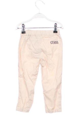 Kinderhose Guess, Größe 12-18m/ 80-86 cm, Farbe Beige, Preis 21,00 €