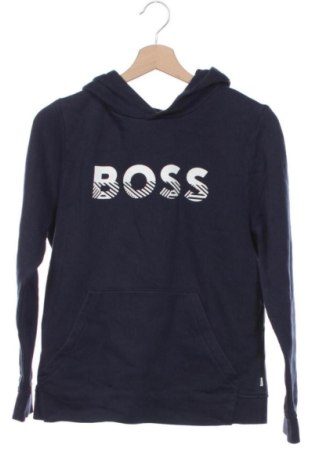 Gyerek sweatshirt BOSS, Méret 13-14y / 164-168 cm, Szín Kék, Ár 15 919 Ft