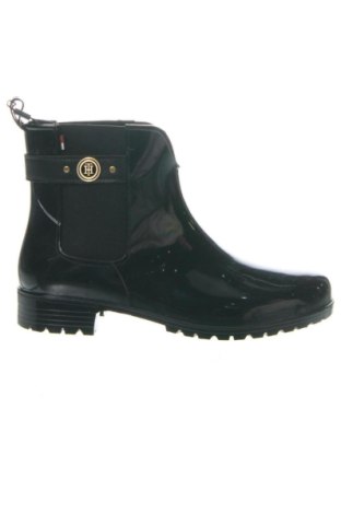 Гумени ботуши Tommy Jeans, Größe 41, Farbe Schwarz, Preis 177,99 €