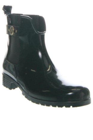 Гумени ботуши Tommy Jeans, Größe 41, Farbe Schwarz, Preis 177,99 €