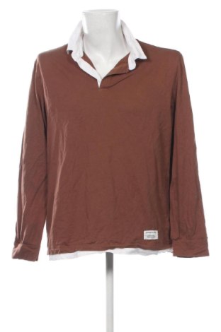 Férfi blúz Manfinity, Méret XXL, Szín Barna, Ár 6 989 Ft