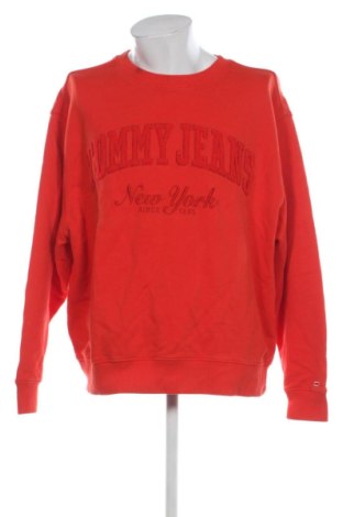 Męska bluzka Tommy Jeans, Rozmiar XXL, Kolor Czerwony, Cena 464,99 zł