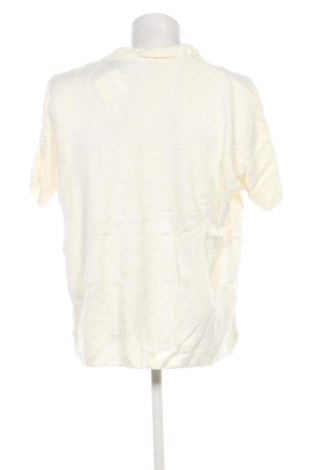 Jachetă tricotată de bărbați Boohoo, Mărime M, Culoare Alb, Preț 105,99 Lei