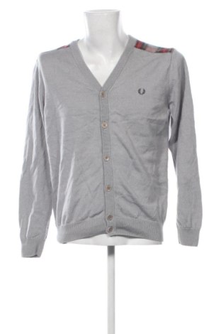 Pánský kardigán Fred Perry, Velikost L, Barva Šedá, Cena  939,00 Kč