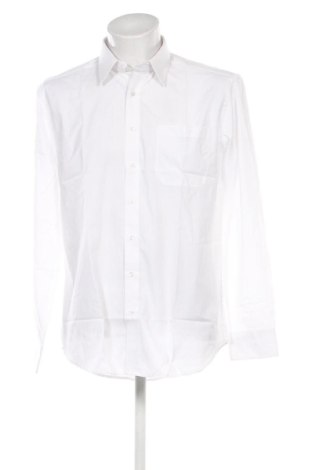 Ανδρικό πουκάμισο Canda, Μέγεθος L, Χρώμα Λευκό, Τιμή 17,99 €