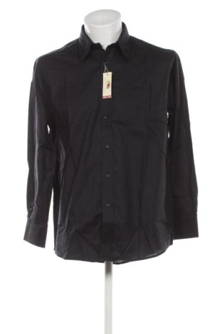 Ανδρικό πουκάμισο Fruit Of The Loom, Μέγεθος M, Χρώμα Μαύρο, Τιμή 28,99 €
