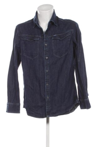 Ανδρικό πουκάμισο G-Star Raw, Μέγεθος XL, Χρώμα Μπλέ, Τιμή 32,99 €