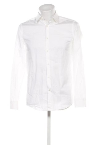 Ανδρικό πουκάμισο Hugo Boss, Μέγεθος M, Χρώμα Λευκό, Τιμή 58,99 €