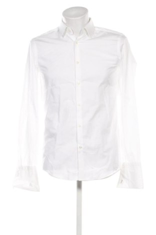 Ανδρικό πουκάμισο Hugo Boss, Μέγεθος M, Χρώμα Λευκό, Τιμή 46,99 €