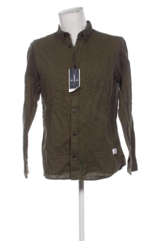 Мъжка риза Jack & Jones, Размер L, Цвят Зелен, Цена 42,43 €