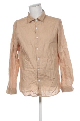 Cămașă de bărbați Manfinity, Mărime XXL, Culoare Bej, Preț 47,99 Lei