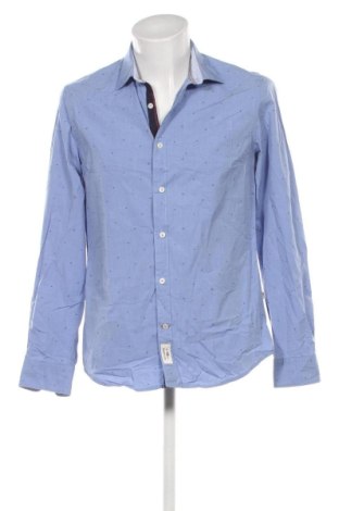 Мъжка риза Napapijri, Размер L, Цвят Син, Цена 35,27 €