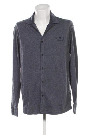 Ανδρικό πουκάμισο Pme Legend, Μέγεθος XXL, Χρώμα Μπλέ, Τιμή 16,99 €