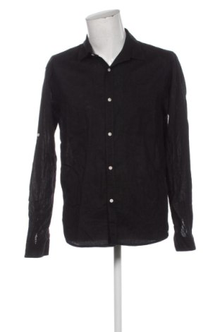 Мъжка риза Tom Tailor, Размер L, Цвят Черен, Цена 17,89 €