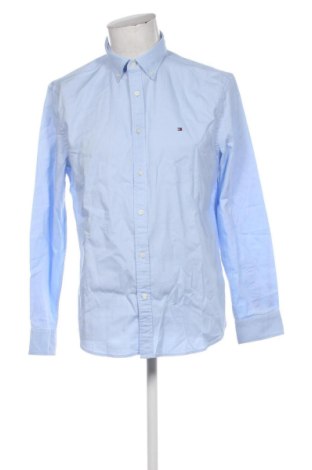 Męska koszula Tommy Hilfiger, Rozmiar XL, Kolor Niebieski, Cena 404,99 zł