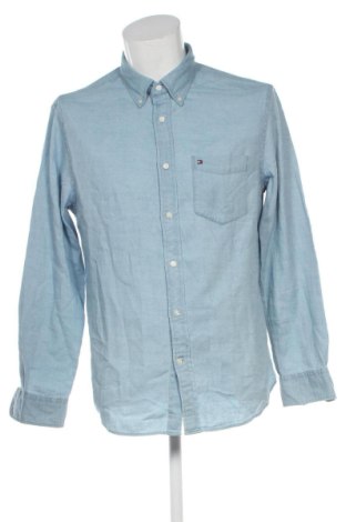 Cămașă de bărbați Tommy Hilfiger, Mărime L, Culoare Albastru, Preț 342,99 Lei