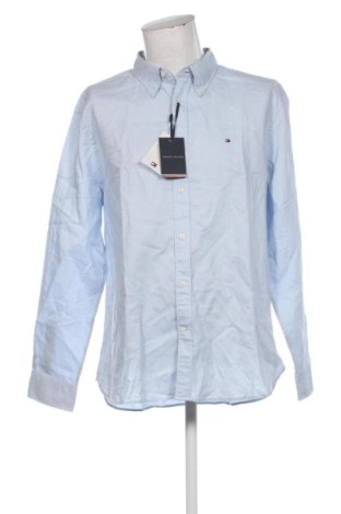 Męska koszula Tommy Hilfiger, Rozmiar XXL, Kolor Niebieski, Cena 452,99 zł
