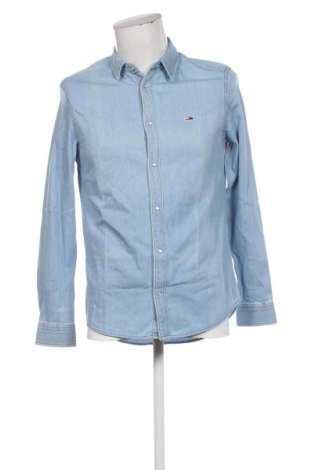 Męska koszula Tommy Jeans, Rozmiar S, Kolor Niebieski, Cena 236,99 zł