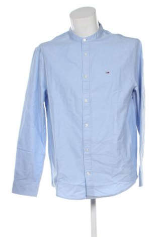 Cămașă de bărbați Tommy Jeans, Mărime XL, Culoare Albastru, Preț 295,99 Lei