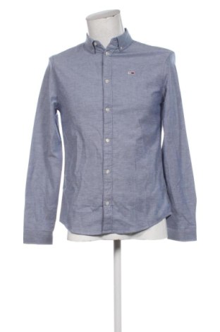 Herrenhemd Tommy Jeans, Größe S, Farbe Blau, Preis 77,99 €, #135754458