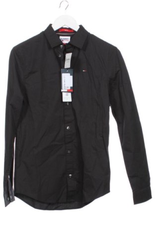 Cămașă de bărbați Tommy Jeans, Mărime XS, Culoare Negru, Preț 472,99 Lei