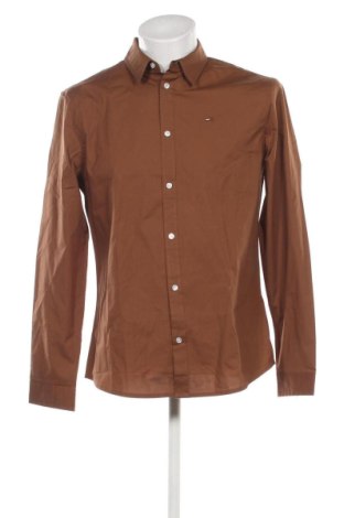 Pánská košile  Tommy Jeans, Velikost L, Barva Hnědá, Cena  1 799,00 Kč, #135788494