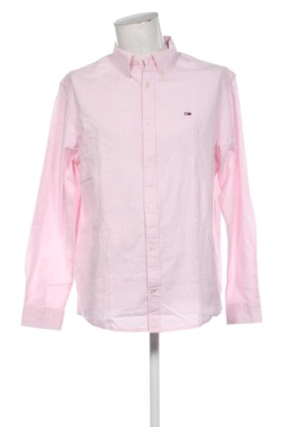 Herrenhemd Tommy Jeans, Größe XL, Farbe Rosa, Preis 88,99 €, #135791020