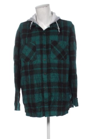 Herrenhemd Unbranded, Größe 3XL, Farbe Grün, Preis € 13,99
