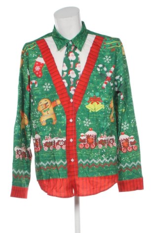 Ανδρικό πουκάμισο Unbranded, Μέγεθος XXL, Χρώμα Πολύχρωμο, Τιμή 17,99 €