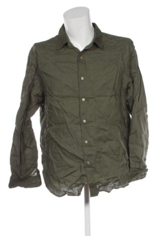 Herrenhemd Uniqlo, Größe XL, Farbe Grün, Preis 22,99 €