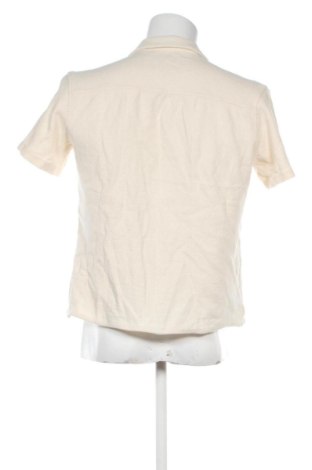 Ανδρικό πουκάμισο Zara, Μέγεθος M, Χρώμα Εκρού, Τιμή 13,99 €