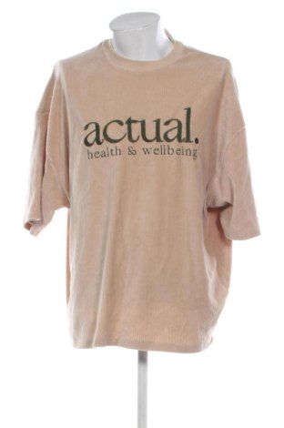 Pánské tričko  ASOS, Velikost XL, Barva Béžová, Cena  217,00 Kč