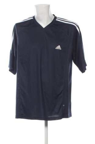 Ανδρικό t-shirt Adidas, Μέγεθος XL, Χρώμα Μπλέ, Τιμή 17,99 €
